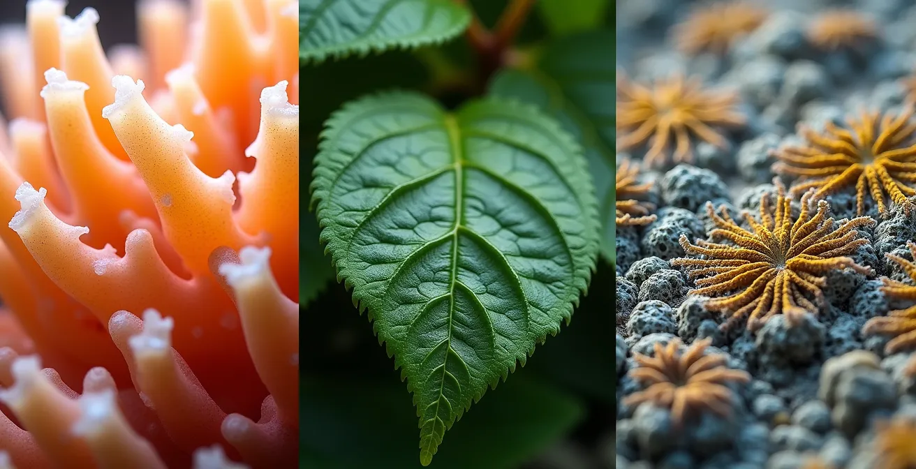 Visual representation of genetic diversity monitoring across three major biomes showing functional diversity loss indicators